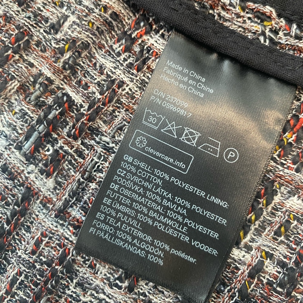 H&M Shimmering Tweed-like Jacket - Picture 9 of 9